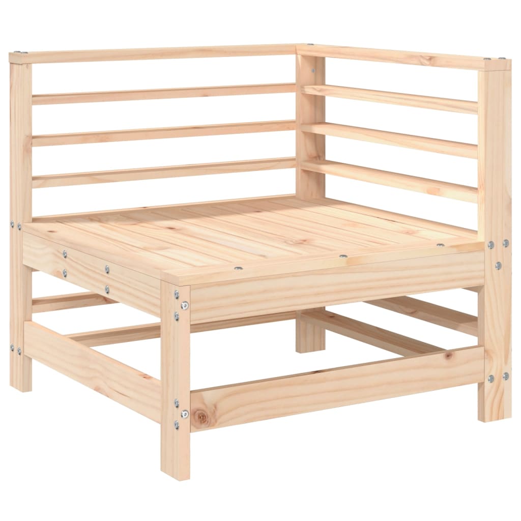 Set Salotto da Giardino 6 pz in Legno Massello di Pino | homemem39