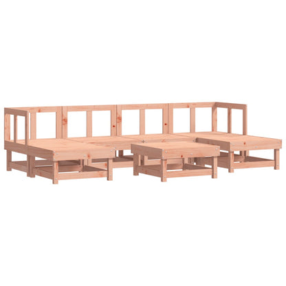 Set Salotto da Giardino 7 pz in Legno Massello di Douglas | homemem39
