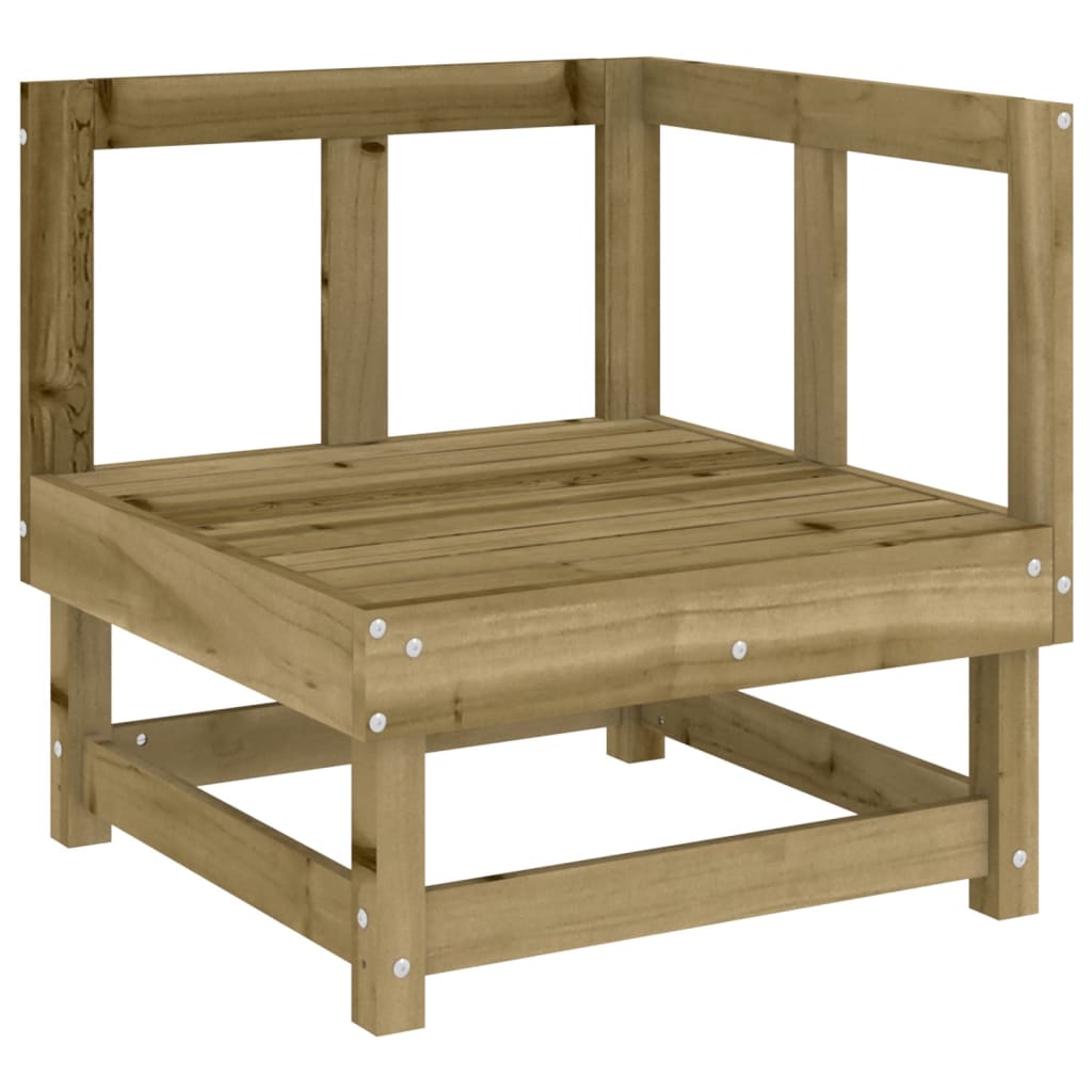 Set Salotto da Giardino 7 pz in Legno Impregnato di Pino | homemem39
