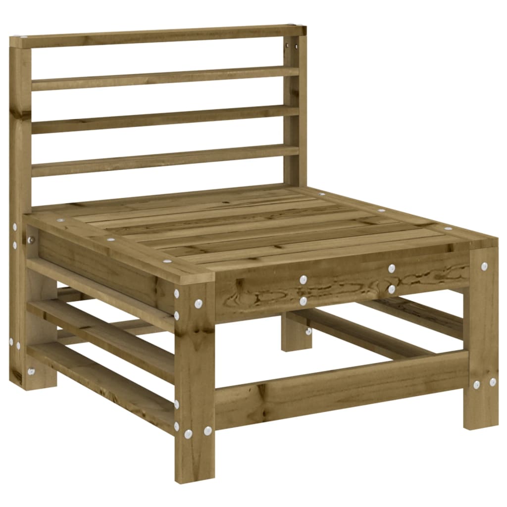 Set Salotto da Giardino 7 pz in Legno Impregnato di Pino - homemem39