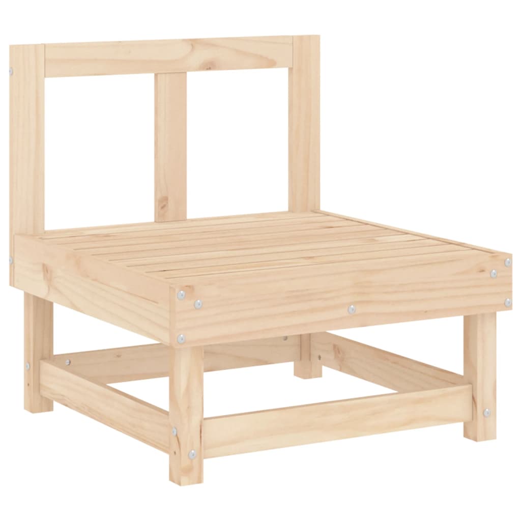 Set Salotto da Giardino 6 pz in Legno Massello di Pino | homemem39