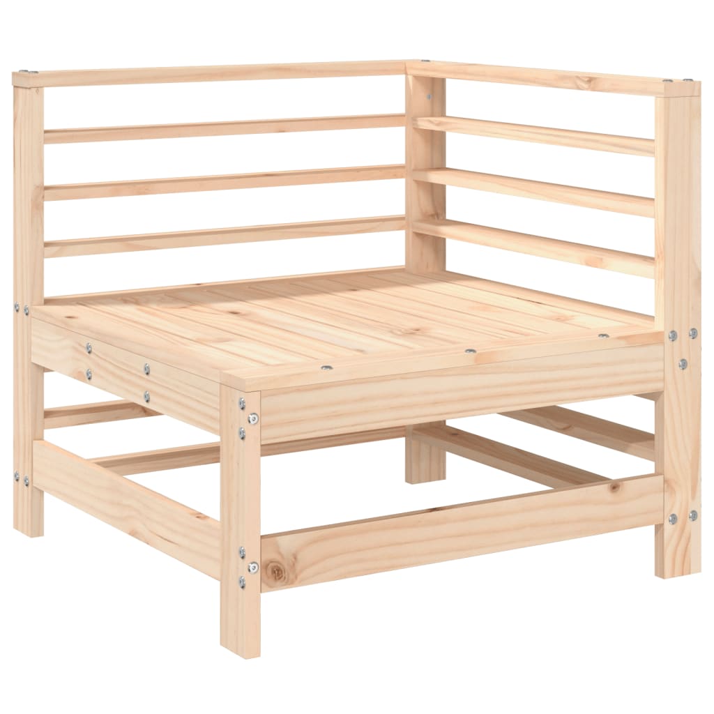 Set Salotto da Giardino 5 pz in Legno Massello di Pino | homemem39