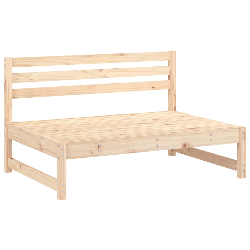 Set Salotto da Giardino 5 pz in Legno Massello di Pino - homemem39