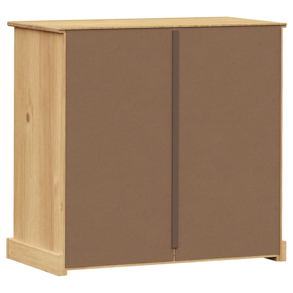 Cassettiera VIGO 80x40x76 cm in Legno Massello di Pino | homemem39