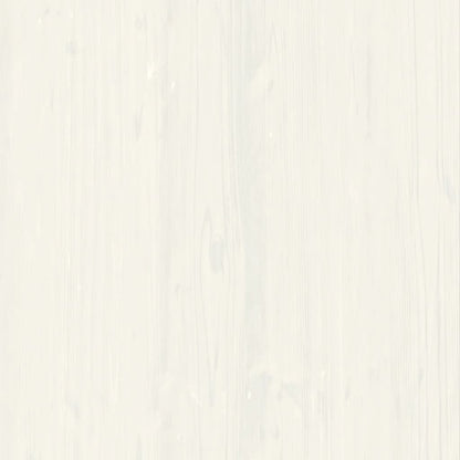 Cassettiera VIGO Bianca 80x40x76 cm in Legno Massello di Pino