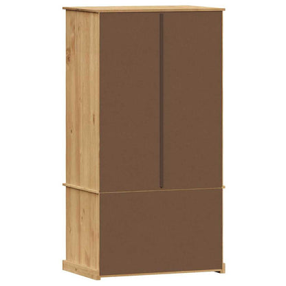 Armadio VIGO 90x55x170 cm in Legno Massello di Pino - homemem39