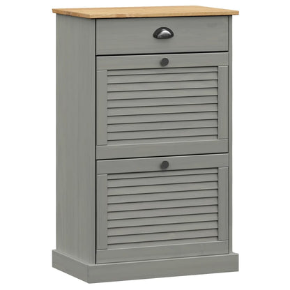Scarpiera VIGO 60x35x96 cm in Legno Massello di Pino - homemem39