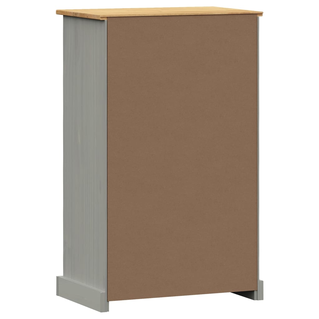 Scarpiera VIGO 60x35x96 cm in Legno Massello di Pino - homemem39