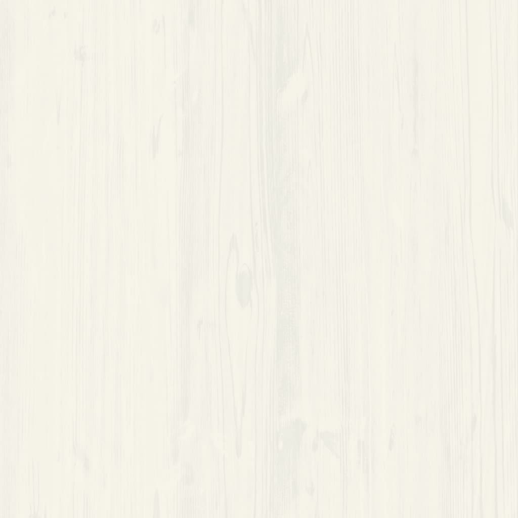 Mobile Porta TV VIGO Bianco 156x40x40 cm Legno Massello di Pino - homemem39