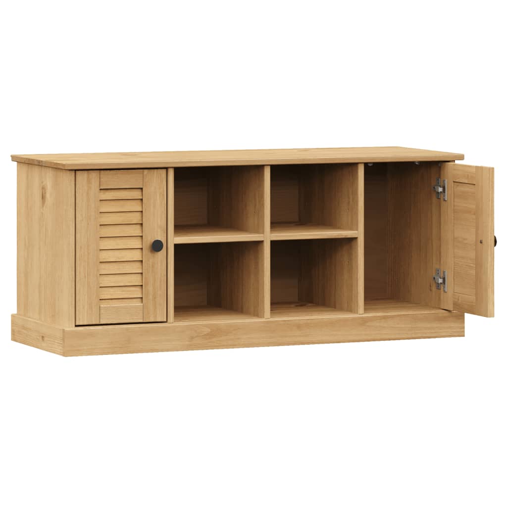 Panca Porta Scarpe VIGO 106x35x45 cm in Legno Massello di Pino | homemem39