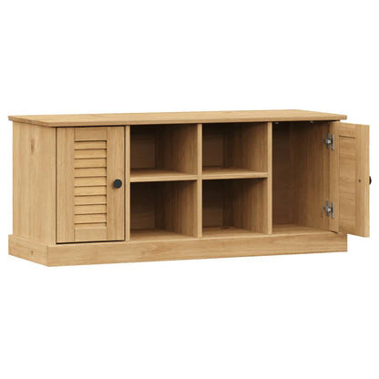 Panca Porta Scarpe VIGO 106x35x45 cm in Legno Massello di Pino | homemem39