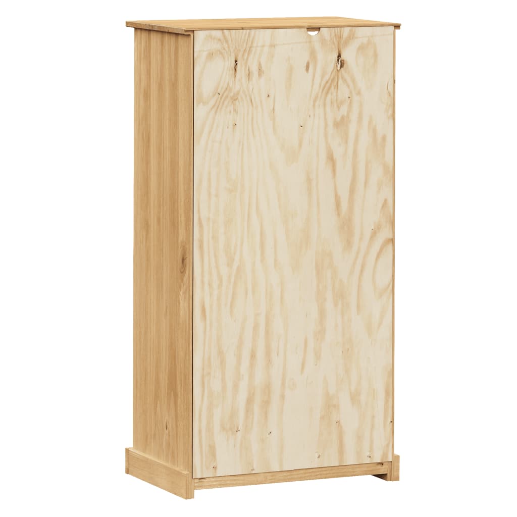 Libreria VIGO 60x35x114,5 cm in Legno Massello di Pino | homemem39