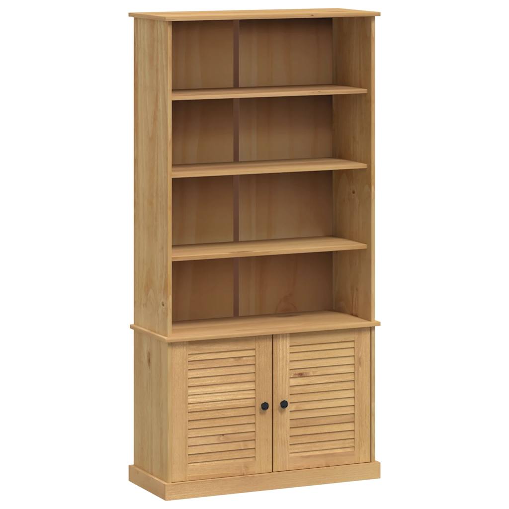 Libreria VIGO 85x35x170 cm in Legno Massello di Pino | homemem39