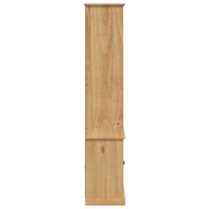 Libreria VIGO 85x35x170 cm in Legno Massello di Pino | homemem39