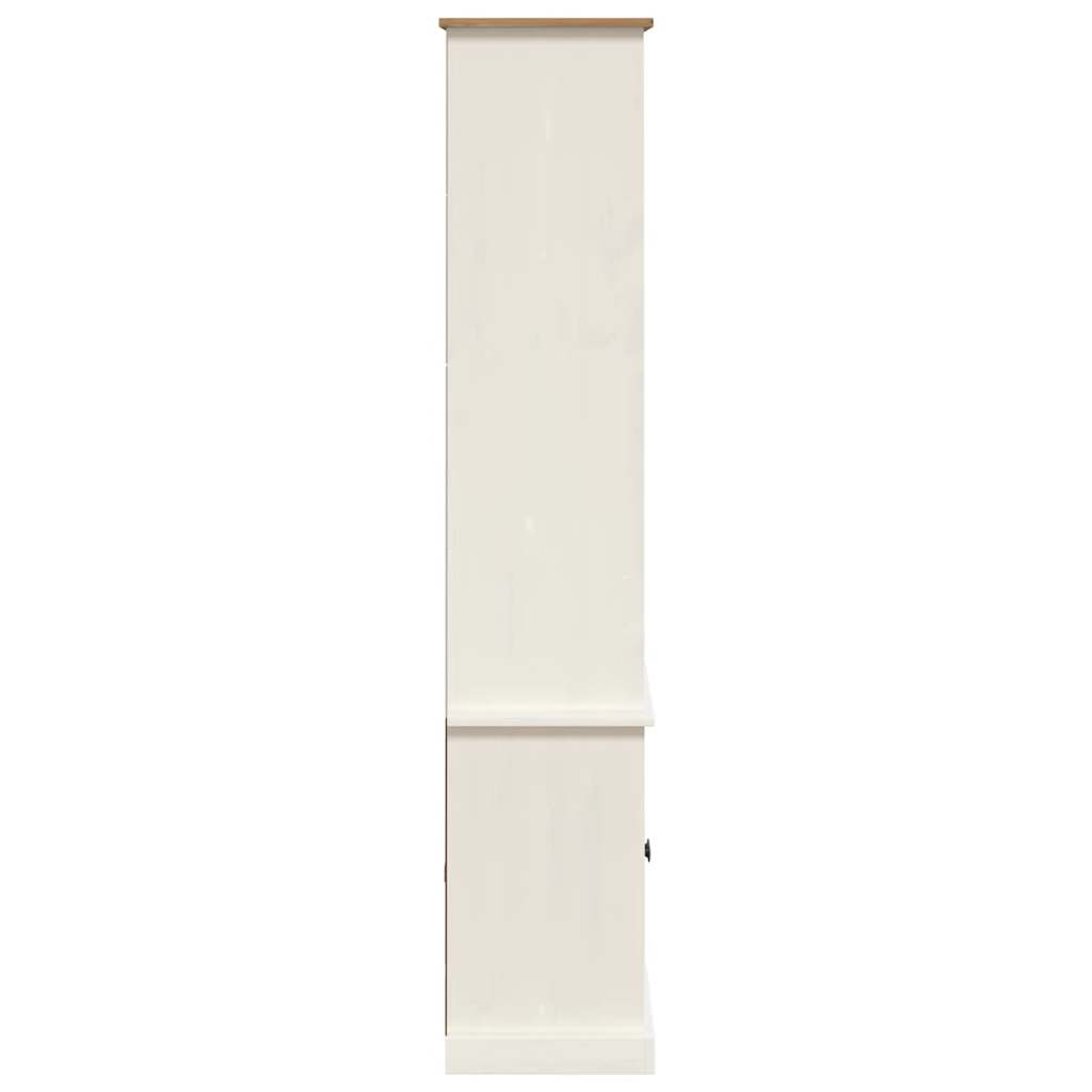 Libreria VIGO 85x35x170 cm in Legno Massello di Pino Bianco | homemem39