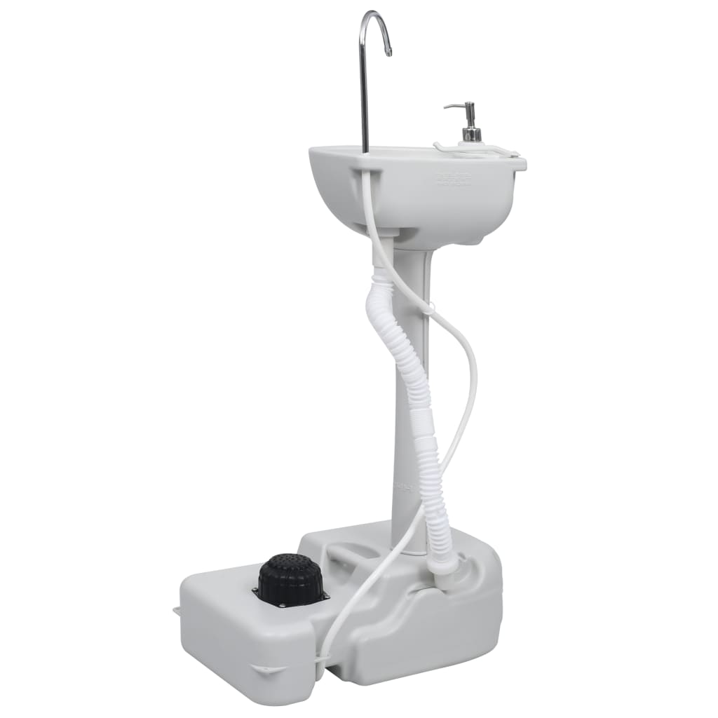 Set Toilette da Campeggio Portatile e Supporto Lavamani - homemem39