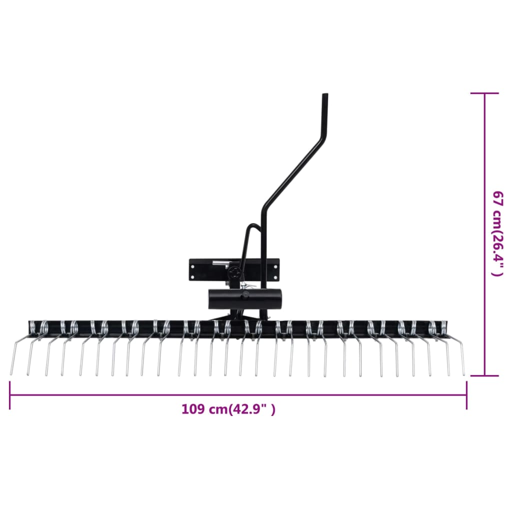 Arieggiatore per Tosaerba Portatile 109 cm - homemem39