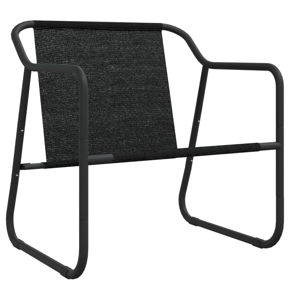 Set Salotto da Giardino 4 pz con Cuscini in Acciaio Antracite | homemem39