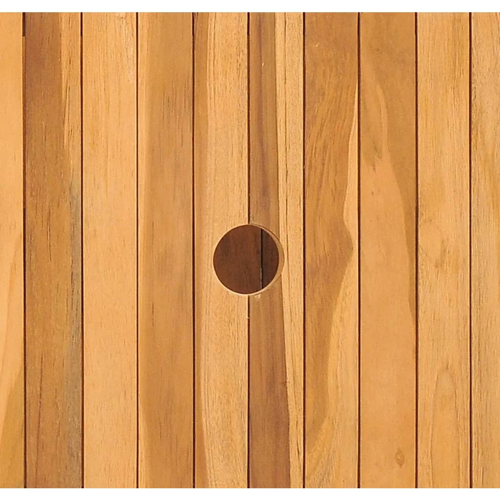 Mobile Vanità da Bagno con 2 Mensole 74x45x75 cm Legno Massello - homemem39