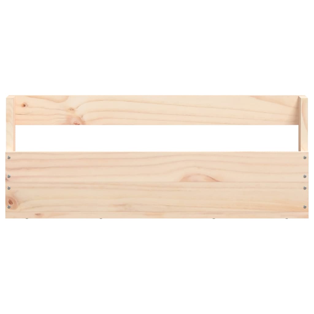 Scarpiere a Parete 2 pz 59x9x23 cm Legno Massello di Pino - homemem39