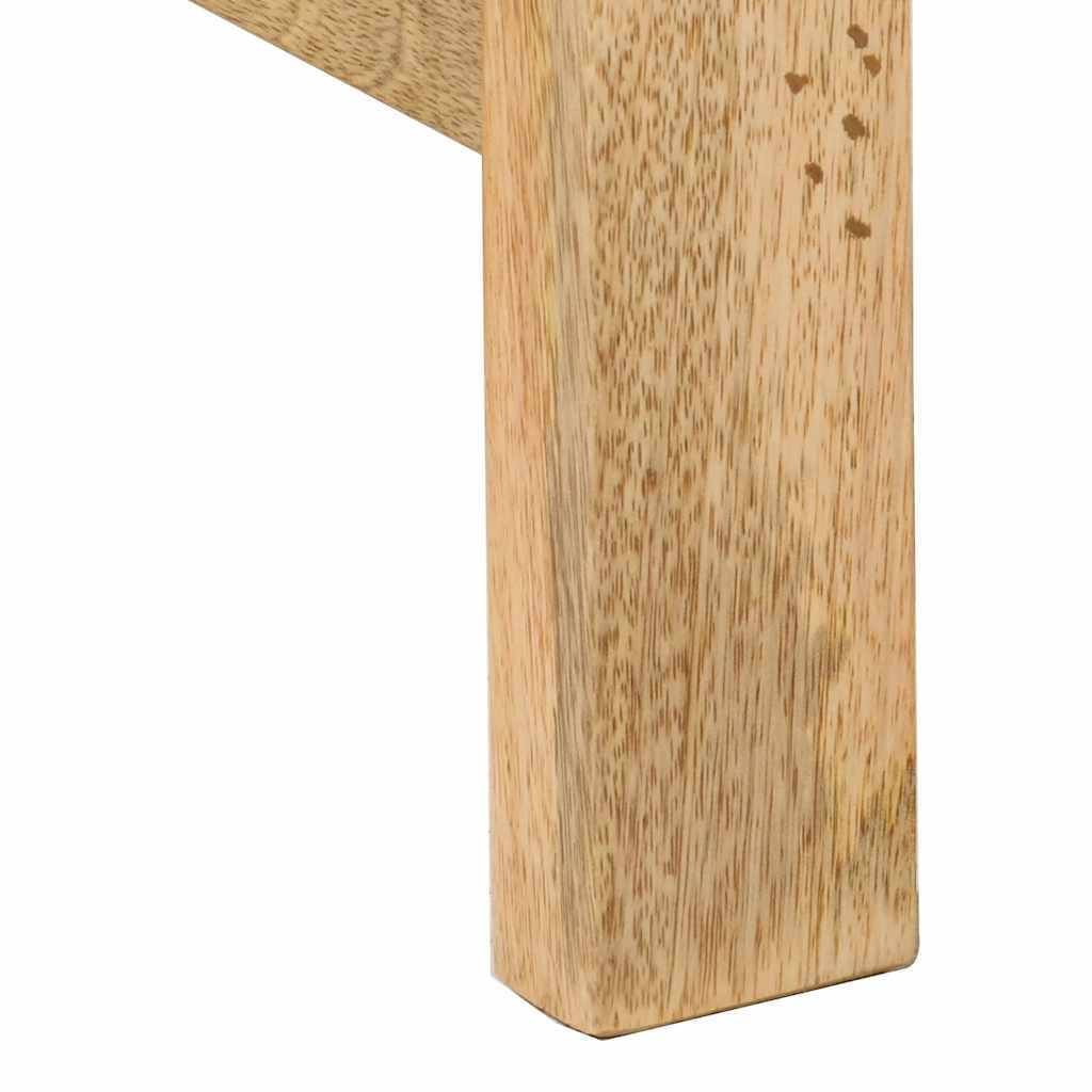 Scrivania 165x110x75 cm in Legno Massello di Mango