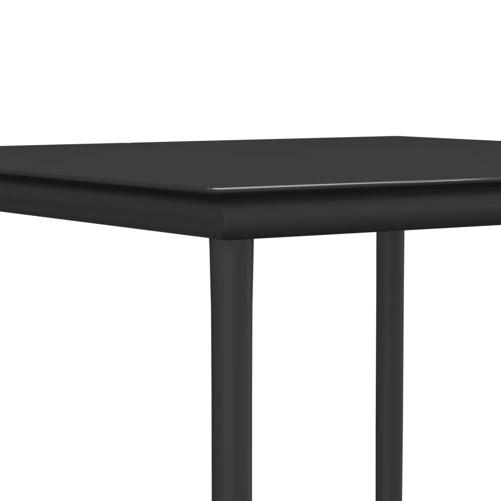 Set Pranzo da Giardino 5pz con Cuscini in Polyrattan e Acciaio | homemem39
