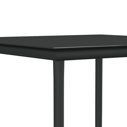 Set Pranzo da Giardino 5pz con Cuscini in Polyrattan e Acciaio | homemem39
