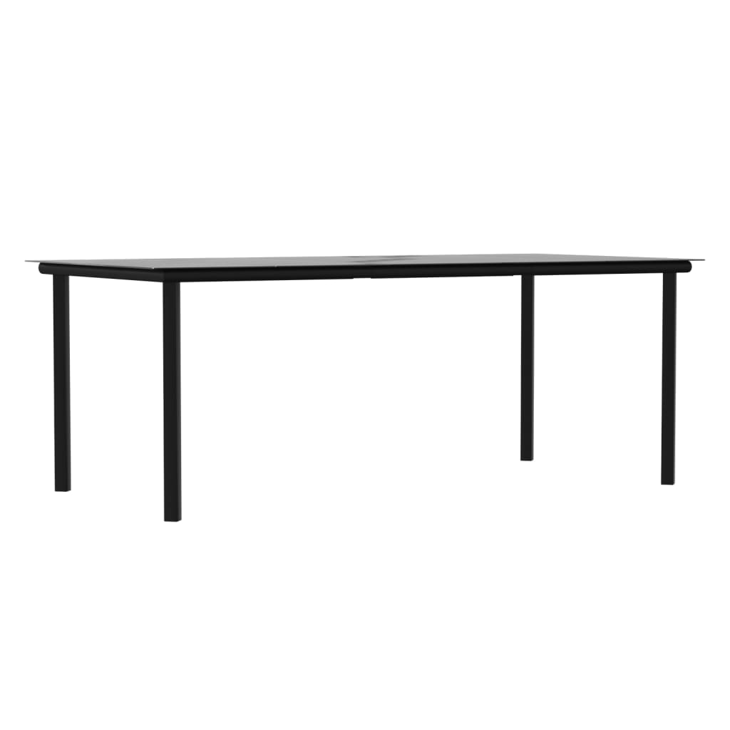 Set Pranzo da Giardino 7 pz con Cuscini in Polyrattan e Acciaio - homemem39