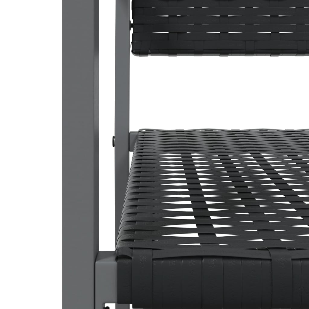 Set da Pranzo da Giardino 3 pz in Polyrattan e Acciaio | homemem39