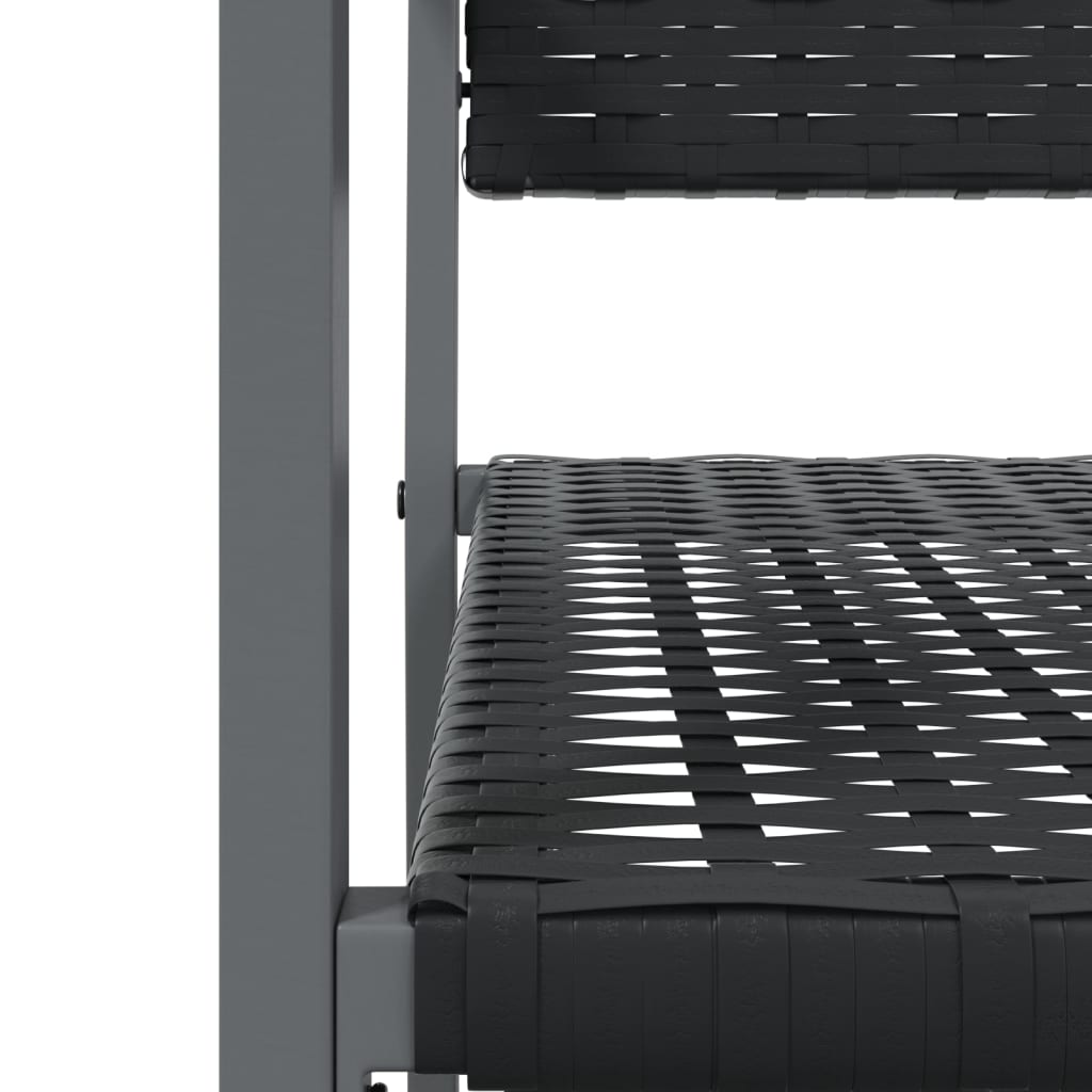 Set da Pranzo da Giardino 3 pz in Polyrattan e Acciaio - homemem39