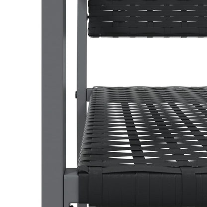 Set da Pranzo da Giardino 5 pz in Polyrattan e Acciaio | homemem39