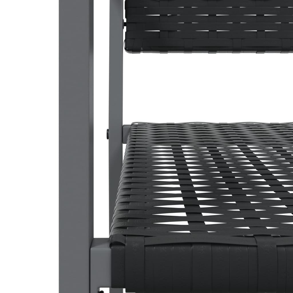 Set da Pranzo da Giardino 5 pz in Polyrattan e Acciaio - homemem39