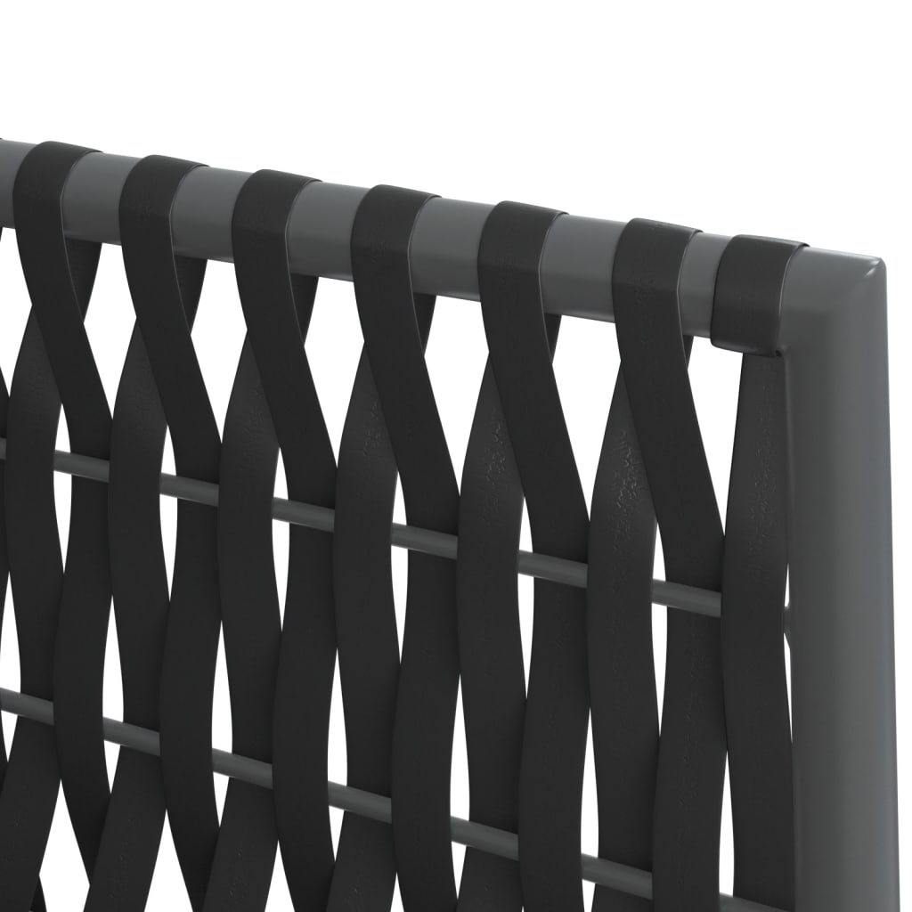 Set Pranzo da Giardino 7 pz con Cuscini in Polyrattan e Acciaio | homemem39