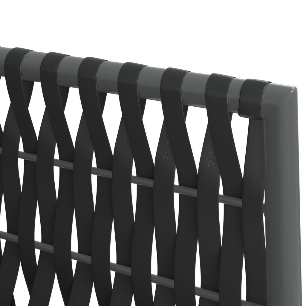 Set Pranzo da Giardino 7 pz con Cuscini in Polyrattan e Acciaio | homemem39