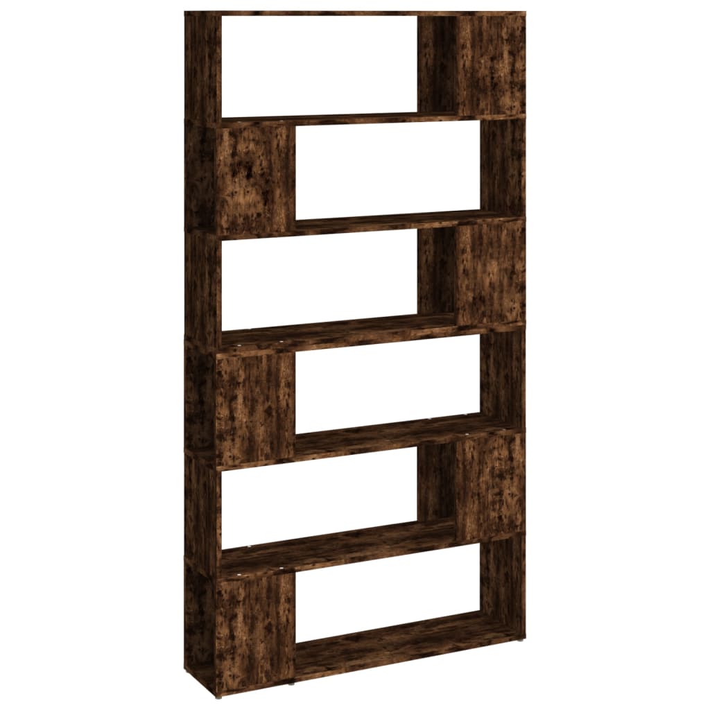 Libreria/Divisorio Rovere Fumo 100x24x188 cm | homemem39