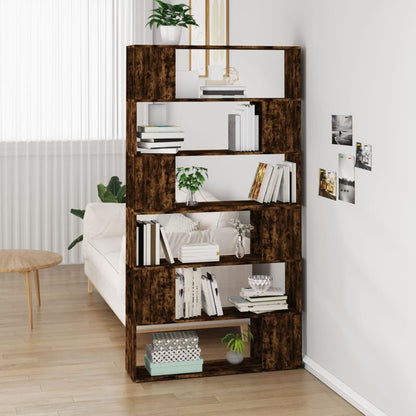 Libreria/Divisorio Rovere Fumo 100x24x188 cm | homemem39