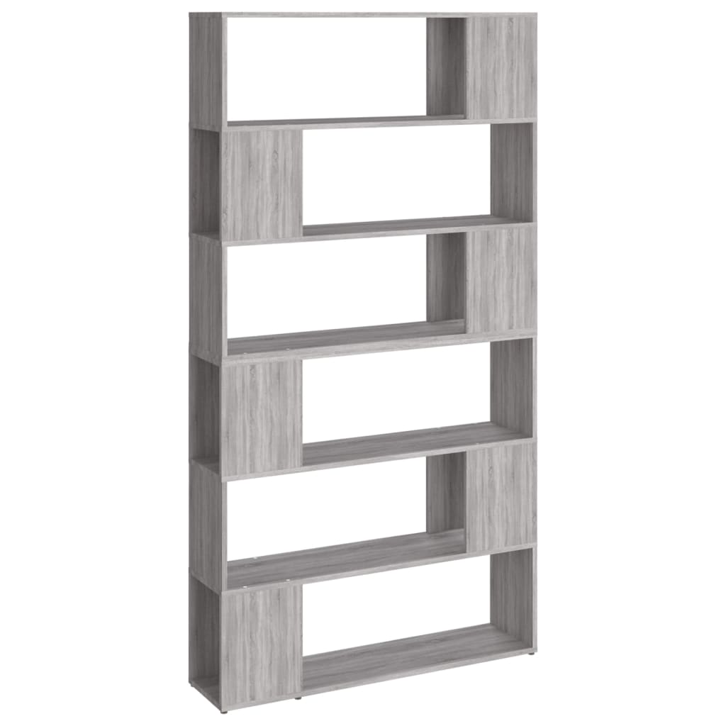 Libreria/Divisorio Grigio Sonoma 100x24x188 cm | homemem39