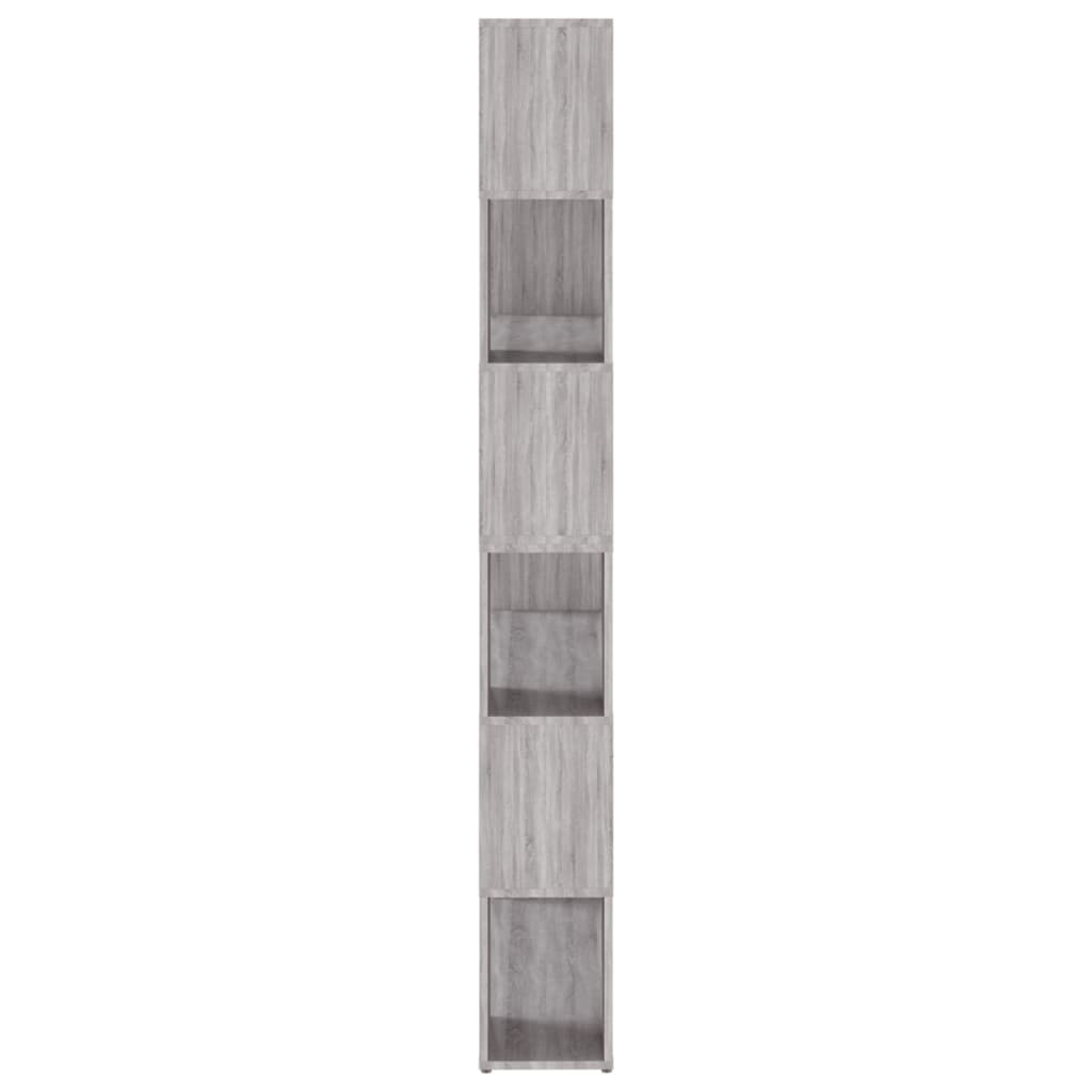 Libreria/Divisorio Grigio Sonoma 100x24x188 cm | homemem39