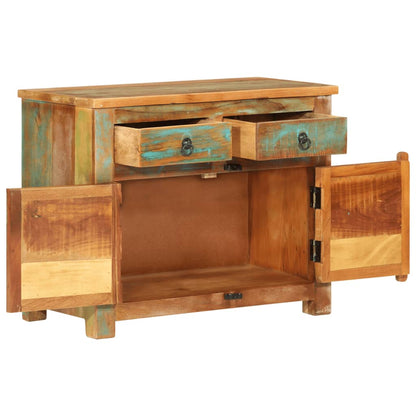Credenza 68x35x55 cm in Legno Massello di Recupero - homemem39