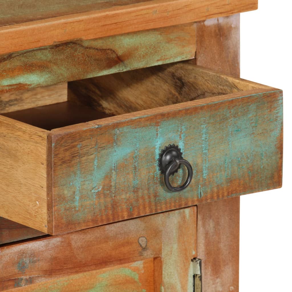 Credenza 68x35x55 cm in Legno Massello di Recupero - homemem39