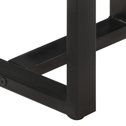 Tavolo da Pranzo 110x55x75,5 cm in Legno Massello di Mango | homemem39