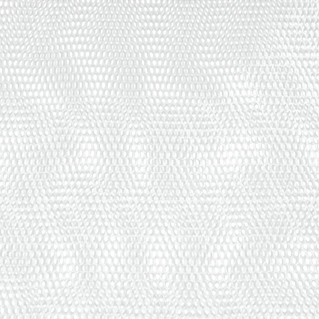 Sedia da Ufficio Altezza Regolabile Bianca in Rete e Similpelle