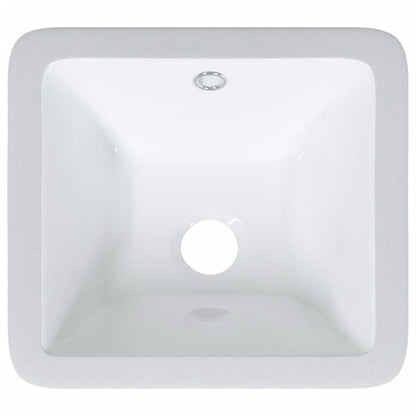 Lavandino da Bagno Bianco 30,5x27x14 cm Rettangolare Ceramica
