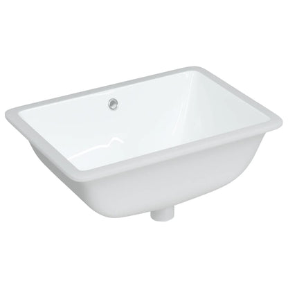 Lavandino da Bagno Bianco 55,5x37,5x19 cm Rettangolare Ceramica - homemem39