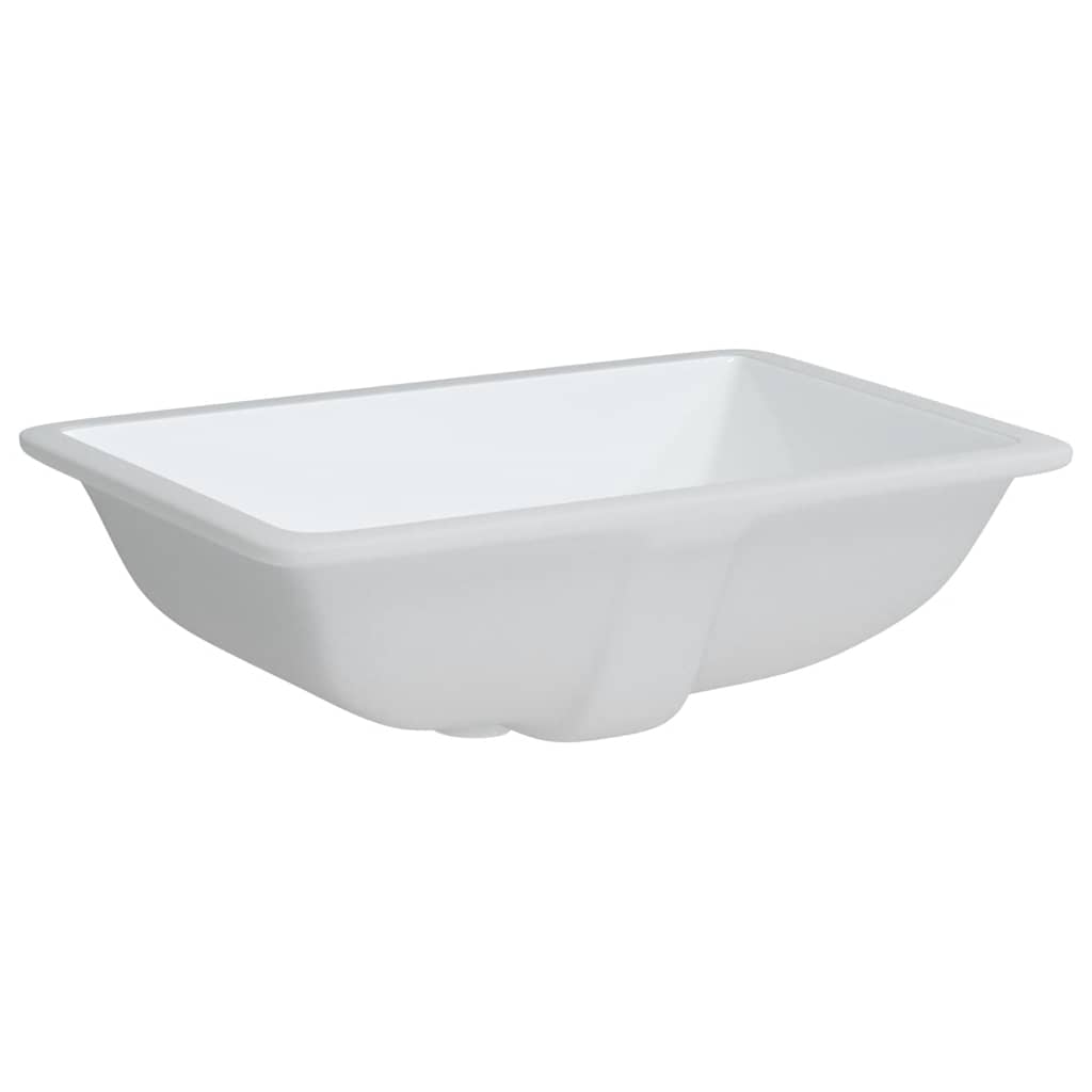 Lavandino da Bagno Bianco 55,5x37,5x19 cm Rettangolare Ceramica