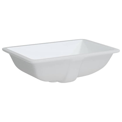 Lavandino da Bagno Bianco 55,5x37,5x19 cm Rettangolare Ceramica