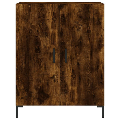 Credenza Rovere Fumo 69,5x34x90 cm in Legno Multistrato - homemem39