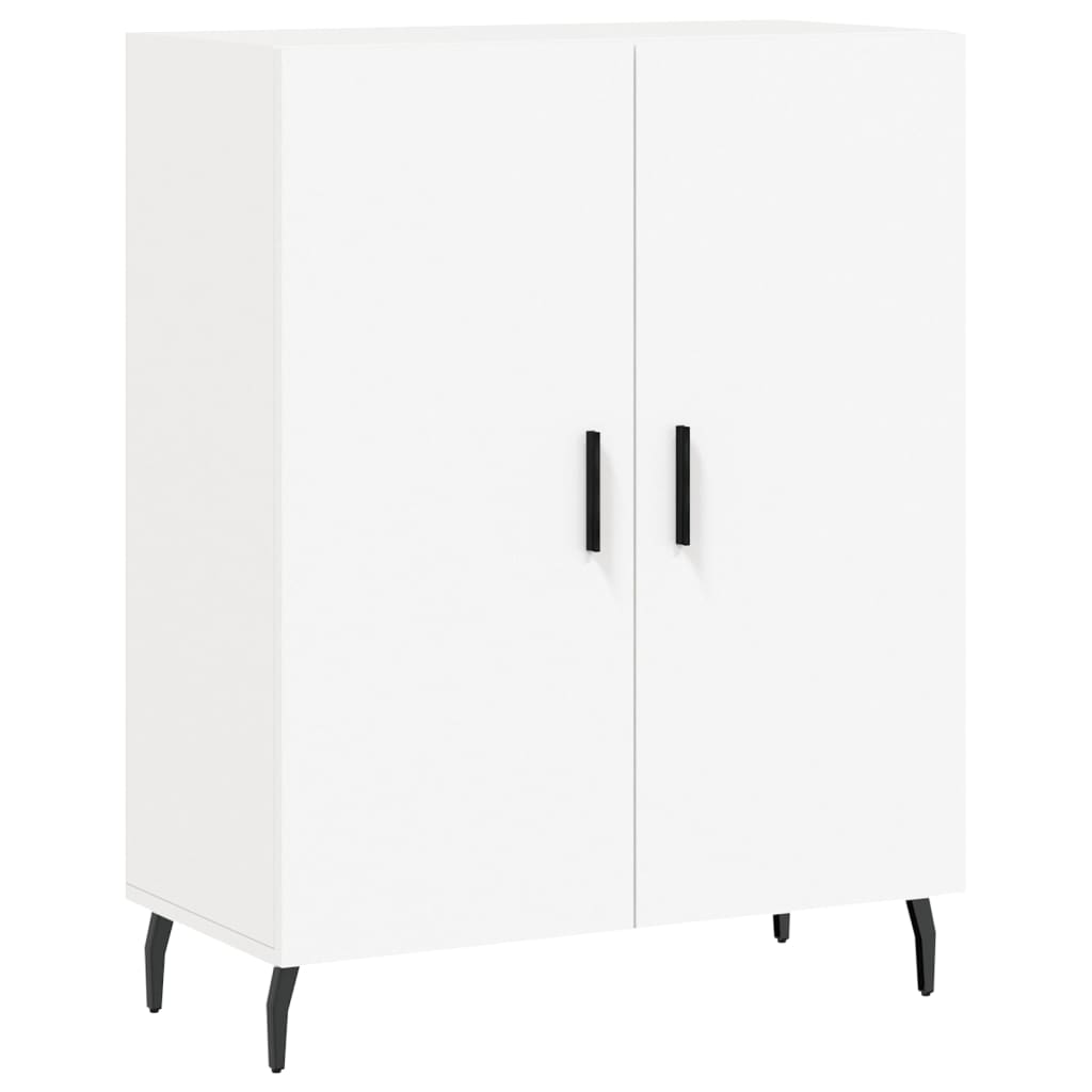 Credenza Bianca 69,5x34x90 cm in Legno Multistrato - homemem39