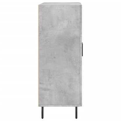 Credenza Grigio Cemento 69,5x34x90 cm in Legno Multistrato