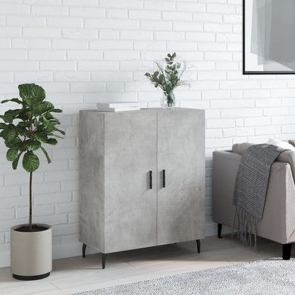 Credenza Grigio Cemento 69,5x34x90 cm in Legno Multistrato - homemem39